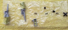 AMT CustomShop 1958 Ford Edsel Black Red Top Un-Built 1/25~No Box ~Parts bagged