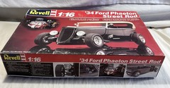 Revell, 1934 Ford, Phaeton, Street Rod, 1/16 Scale,Vintage, Model Kit.