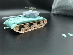 3D printing 1/72/48/87‌‌ US T23 Medium Tank‌ kit Uncoated