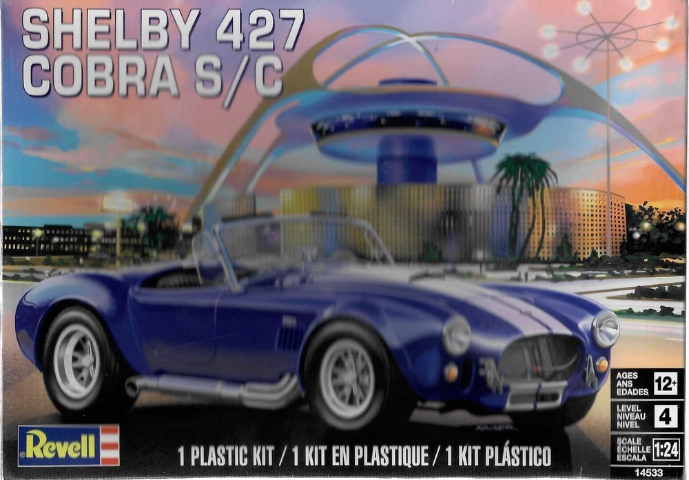 Revell 14533 Shelby 427 Cobra S/C 1/25 model kit
