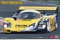 Hasegawa 1/24 From A Porsche 962C 1987 Suzuka 500km Race Winner Plastic Model Ki