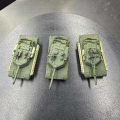 1:200 Scale M1A1 M1A2 Abrams Main Battle Tank Resin Model Kit