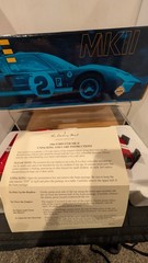 Exoto 1:18 1966 Ford GT40 Mk II Red Racing Legends Diecast w/Display Case *READ*