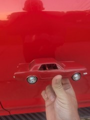 AMT 1965 Ford Mustang GT Coupe 7.5” Dealer Promo Model Car