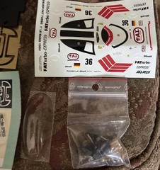 Starter Le Mans 1994 Porsche 962 FAT Resin Kit 1:43 Made In France As Is