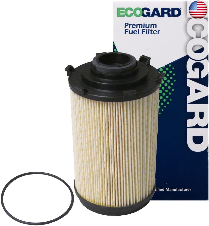 ECOGARD XF66159 Premium Diesel Fuel Filter Fits Dodge Ram 2500 6.7L DIESEL