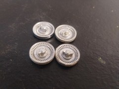 1963 Buick Riviera 1/25 AMT Model car Turbine hubcaps Wheel Cover