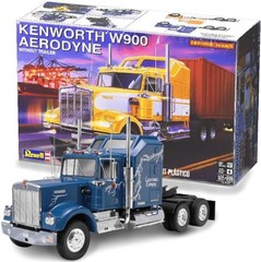Kenworth W900 Semi Truck Model Kit 1:25 Scale Heavy Duty Big Rig