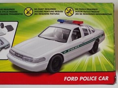 1/25 Ford Police Car SnapTite Build & Play Revell #85-1688 Factory Sealed MISB