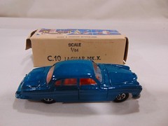 1972 IMPY Roadmaster Lonestar 1/64 Scale #10 Jaguar MK X BLUE With Box