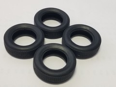 1950 Ford Convertible CUSTOM TIRES for AMT 1:25 Model Kit 50