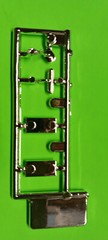 69 1969 Camaro Z28 SS RS 1/25 Chrome Mirrors License Plates Detail Model Parts