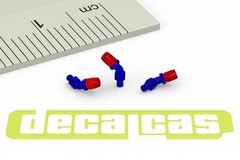 Decalcas 1:20 Scale Detail-Up 1.2mm Hose Joints resin parts Set 3 # DCL-PAR048