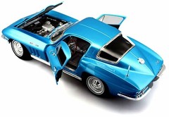 Corvette Chevrolet55Chevy57Race24Car1967Custom1963Built1 18Metal Body12Model1957