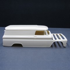 Jimmy Flintstone 1966 Chevy Suburban Delivery Truck Chopped Top 1:25 scale NB323