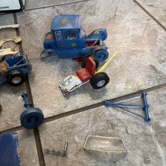 VINTAGE LOT MODEL KITS PLASTIC CARS HOT ROD PARTS and built body