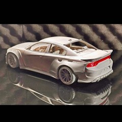 2021 Dodge Charger WB Wide Body Kit 1/25