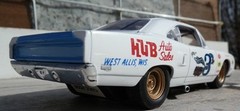 #3 Roger McCluskey Plymouth HUB Auto Sales 1/24th Scale Waterslide Decals