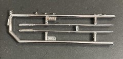53 Ford Convertible FRONT FENDER CHROME TRIM 606 1651 Model Car Part COMBINE