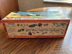 AMT 1961 Pontiac Bonneville Conv Model Car Kit Box & Parts Only Read