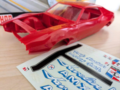 *SUPER RARE! *VINTAGE JO-HAN AMC JAVELIN AMX PRO STOCK RACER KIT **COMPLETE! #2