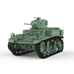 SSMODEL SS32505 1/32 Military Model Kit US M3A1 Stuart Light Tank