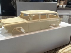 R & R RESIN 1956 DODGE CUSTOM ROYAL WAGON RESIN KIT! CIRCA 90’s-2000’s! VMCP!