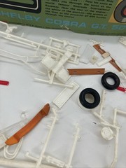 Vintage Original 1968 Shelby GT-500 AMT Model Kit Cobra Record T296 200 PARTS