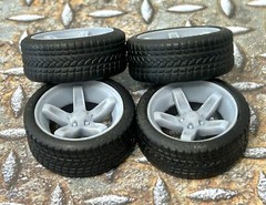 Resin 20 Inch “99-00 Ford F150 Lightning” Model car Wheels/Tires 1/24 1/25 scale