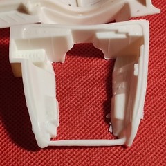 Body Shell & Frame 1960 Chevy Corvette 1:25 Scale Model Car Part MPC