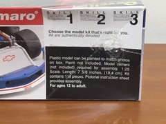 REVELL AVON HOT WHEELS CAMARO 1/64 SCALE MODEL WITH DISPLAY STAND SEALED