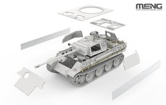German Tank Sd.Kfz.171 Panther G FG1250 Infrared Night Vision Model kit MTS054
