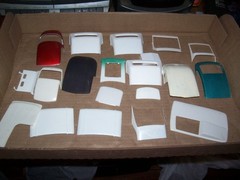 Vintage 60’s & 70’s Model Kit Trunks & Roofs 1/24 1/25 & 1/32 scale Lot