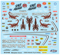 AMC13102 Atlantis. Skorpion Gasser, Studebaker – Keeler Kustoms. Scale 1:25