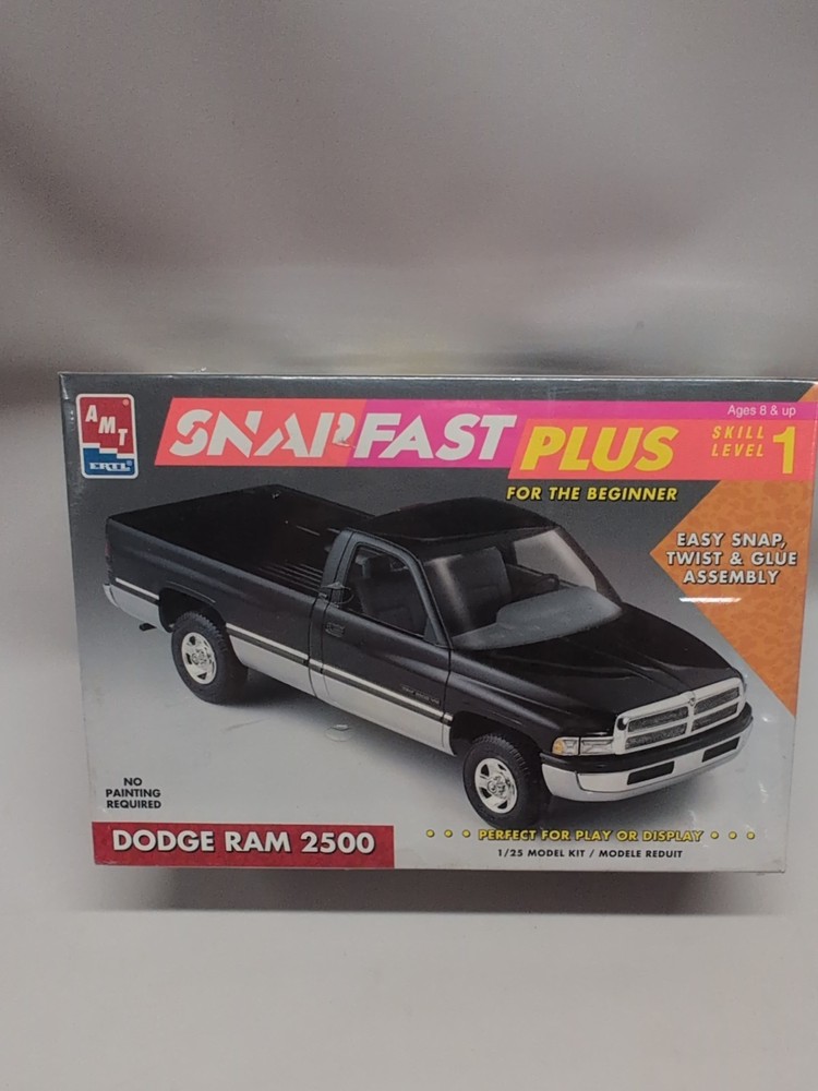 AMT Ertl SnapFast Plus Dodge Ram 2500 1:25 Model Kit 6199 Factory Sealed