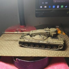 Hand Made 1/72 U.S. Concept 1B Tank 3D Resin Printing Model