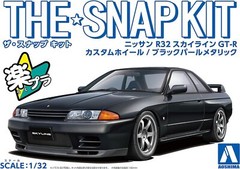 Qingdao Cultural Teaching Materials 1/32 The Snap Kit Series Nissan R32 Sky