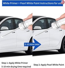 Platinum White Pearl NH-883P Touch up Paint for Honda-Exact Match Scratch