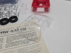 VTG 1981 Monogram BMW 635 CSI 1:24 Plastic Model Car Kit 2275 *Open Box*