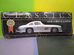 REVELL MERCEDES BENZ 300SL GULLWING MODEL KIT 1:12 *OPEN BOX*