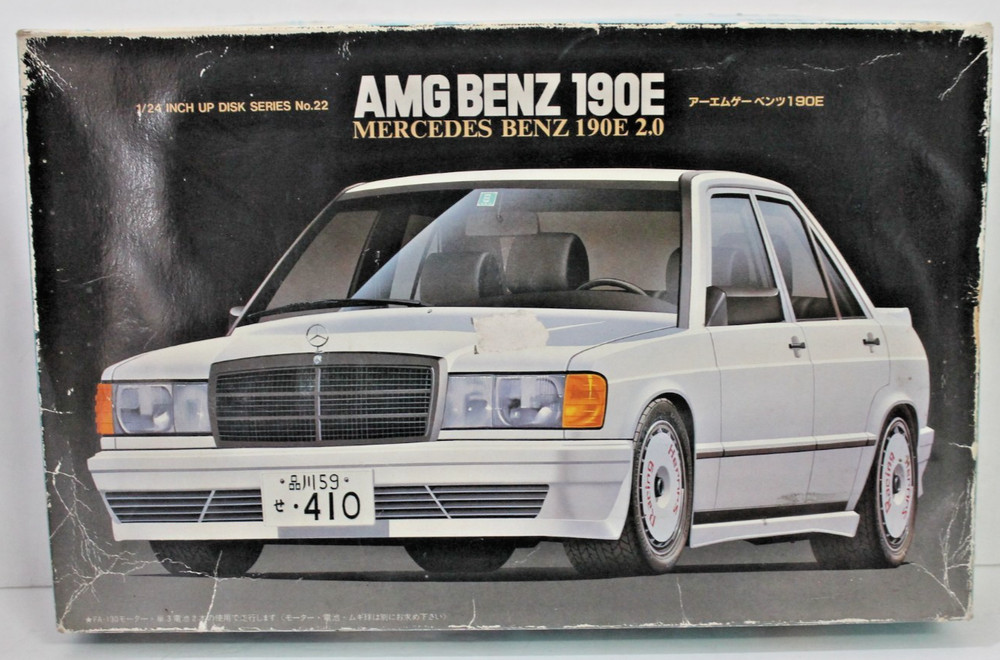 Fujimi Mercedes Benz AMG 190E 2.0 1/24 10-22, Motor Option, PARTS KIT, NO MOTOR