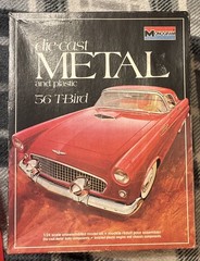 VINTAGE MONOGRAM ‘56 T-Bird. Die-Cast Metal & Plastic. 1/24. #6101
