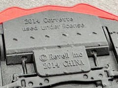 1/24 Scale Revell 2014 Chevrolet Corvette Stingray C7 Built Model Car 1/25