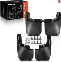 A-Premium Set of 4 Mud Flaps Splash Guards Compatible with Chevy Colorado (not