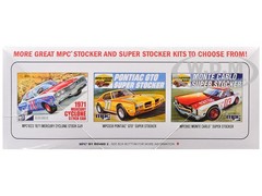 SKILL 2 MODEL KIT 1972 FORD TORINO STOCK CAR “ISAAC” 1/25 SCALE BY MPC MPC1038
