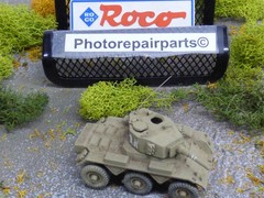 Roco Minitanks Painted Modern British Saladin 6×6 Recon Tank Lot #9807B