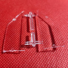 Stock Side Windows 1977 Ford Pinto 1:25 Scale Model Car Part AMT
