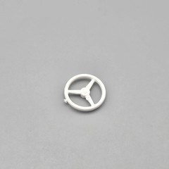 Monogram 1/24 Black Widow Hot Rod Parts Kitbash Steering Wheel