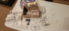 1969-70 FORD MUSTANG MACH WON BOSS 429 VINTAGE AMT MODEL KIT SEALED-BAG RARE!