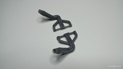 1/25 Scale Resin 3D Printed Gasser Fenderwell Long Tube Headers